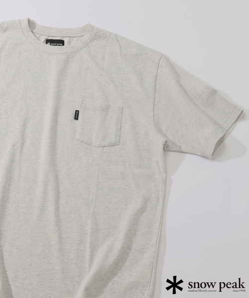 Snow Peak(スノーピーク)の「SNOW PEAK / スノーピーク 別注 ”GEAR” プリントTシャツ(Tシャツ/カットソー・メンズ・ブルー/ブラック系その他/アイボリー/ブラウン・SMALL/LARGE/MEDIUM)」の15枚目の写真