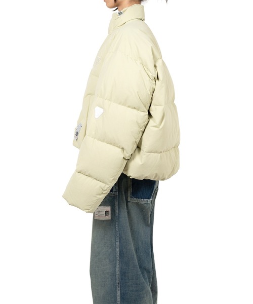 Maison MIHARA YASUHIRO(メゾンミハラヤスヒロ)の「Roll-up Hem Down Jacket(ダウンジャケット/コート・レディース・イエロー/ブラック・36/38/40)」の13枚目の写真