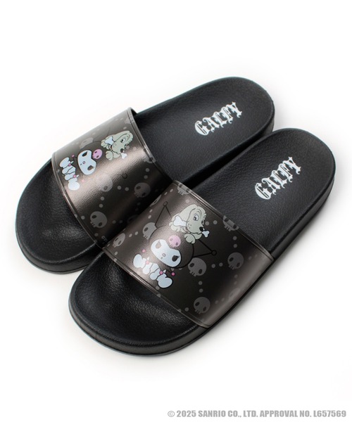 【クロミ×ガルフィー】クロミとGALFYのシャワサンMサイズ #20 BLACK GALFY/ガルフィー】×【KUROMI/クロミ】クロミちゃんとGALFYの