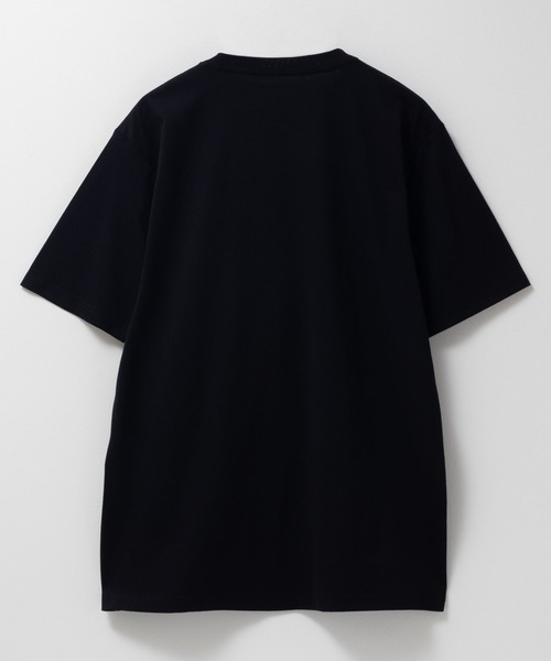 Mac-House（マックハウス）の「T-GRAPHICS エモラインアートプリント半袖Ｔシャツ（Tシャツ/カットソー・メンズ・グリーン/ブラック/オフホワイト/ベージュ系/オリーブ・M/L/S/XL）」の10枚目の写真