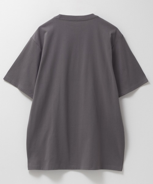 Mac-House（マックハウス）の「T-GRAPHICS エモラインアートプリント半袖Ｔシャツ（Tシャツ/カットソー・メンズ・グリーン/ブラック/オフホワイト/ベージュ系/オリーブ・M/L/S/XL）」の13枚目の写真
