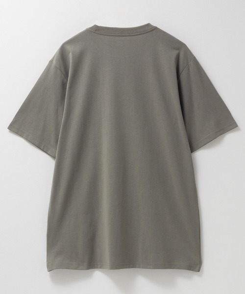 Mac-House（マックハウス）の「T-GRAPHICS エモラインアートプリント半袖Ｔシャツ（Tシャツ/カットソー・メンズ・グリーン/ブラック/オフホワイト/ベージュ系/オリーブ・M/L/S/XL）」の15枚目の写真
