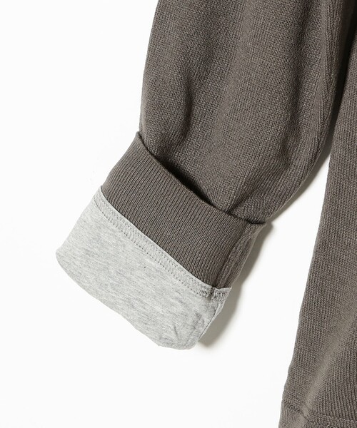 BEAMS PLUS（ビームスプラス）の「【別注】dip / 2Layer V Neck Knit（ニット/セーター・メンズ・ブラック/グレー/オリーブ・S/M/L/XL）」の11枚目の写真