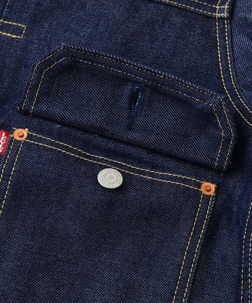 Levi's(リーバイス)の「LEVI’S(R) / リーバイス(R) TYPE1トラッカージャケット リジッド(デニムジャケット・メンズ・ネイビー・X-SMALL/SMALL/MEDIUM/LARGE/X-LARGE/XX-LARGE/XXX-LARGE)」の10枚目の写真
