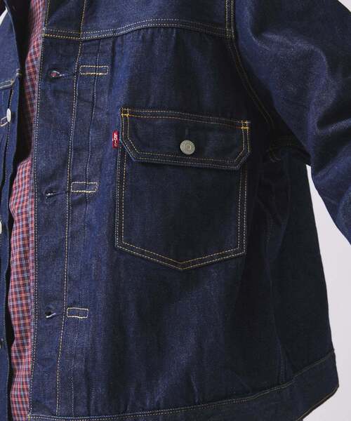 別注LEVI’S(R) / リーバイス(R) TYPE１トラッカージャケット Levis PReMIUM デニムジャケット gジャン LEVI'S(R