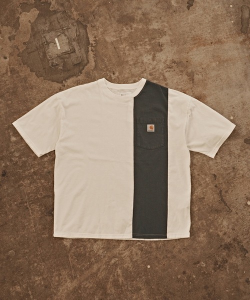 セール】Carhartt Line Switching S/S Tee Tシャツ（Tシャツ