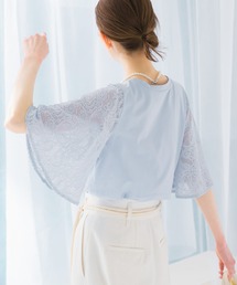 URBAN RESEARCH ROSSO WOMEN | 『WEB限定』ペイズリーレースフレアスリーブプルオーバー(Tシャツ/カットソー)