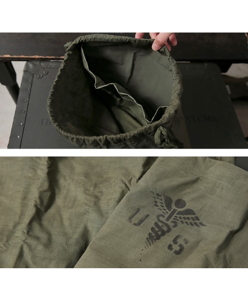 MILITARY(ミリタリー)の「実物 新品 デッドストック 米軍 パーソナル エフェクツ バッグ LARGE(ショルダーバッグ・メンズ・オリーブ・LARGE)」の7枚目の写真