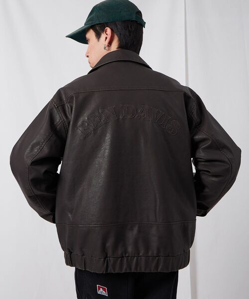 セール】【BEN DAVIS（ベンデイビス）】REMOVAL BOA COLLAR FAUX