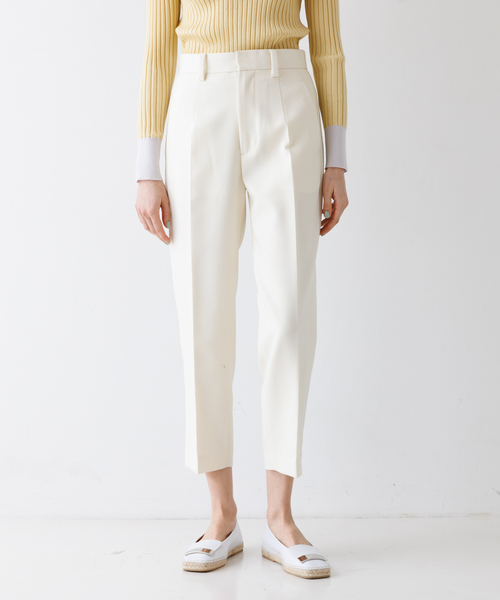 DESIGNWORKS（デザインワークス）の「サイド切替えストレートパンツ（その他パンツ・レディース・ダークネイビー/アイボリー・38/36/40）」の2枚目の写真