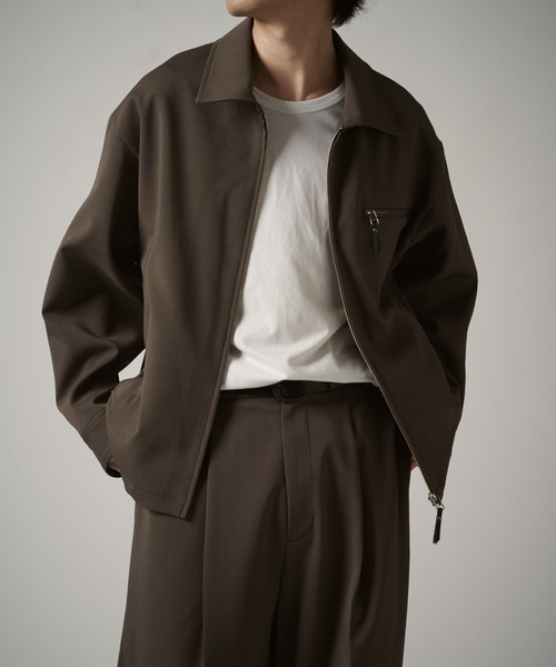 セール】ダブルクロスジップブルゾン（ブルゾン）｜Lui's（ルイス）の