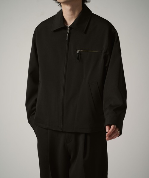 Lui's（ルイス）の「ダブルクロスジップブルゾン（ブルゾン）」 - WEAR