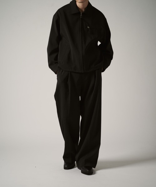 Lui's（ルイス）の「ダブルクロスジップブルゾン（ブルゾン）」 - WEAR