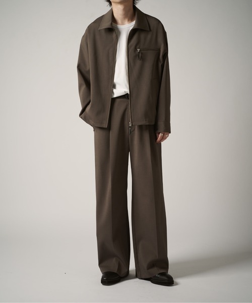 Lui's（ルイス）の「ダブルクロスジップブルゾン（ブルゾン