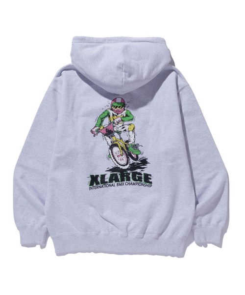 セール】RIDING ZIP HOODED SWEATSHIRT（パーカー）｜XLARGE