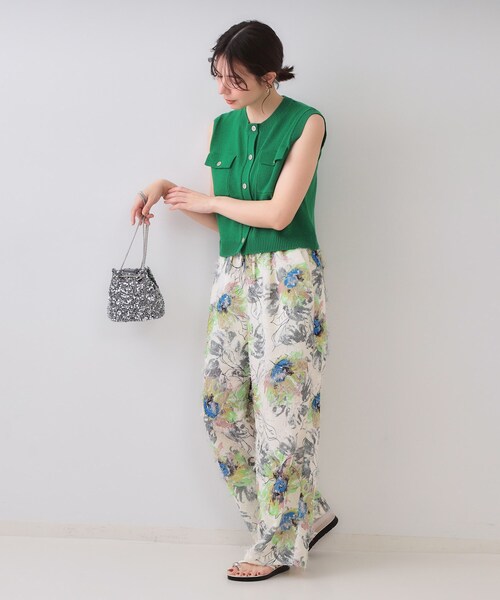 OPAQUE.CLIP（オペークドットクリップ）の「【2WAY】素材アソートシャイニー巾着ミニショルダーバッグ（ショルダーバッグ・レディース・シルバー系その他/ピンクゴールド/オフホワイト/ブラック/ホワイト系3・00）」の22枚目の写真