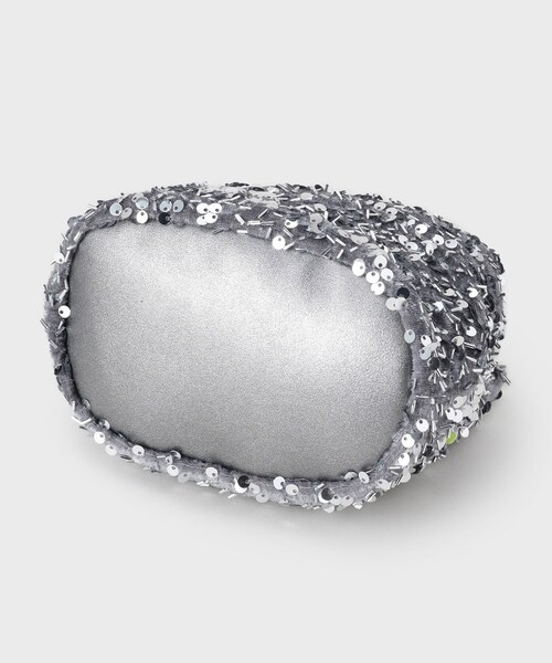 OPAQUE.CLIP（オペークドットクリップ）の「【2WAY】素材アソートシャイニー巾着ミニショルダーバッグ（ショルダーバッグ・レディース・シルバー系その他/ピンクゴールド/オフホワイト/ブラック/ホワイト系3・00）」の14枚目の写真