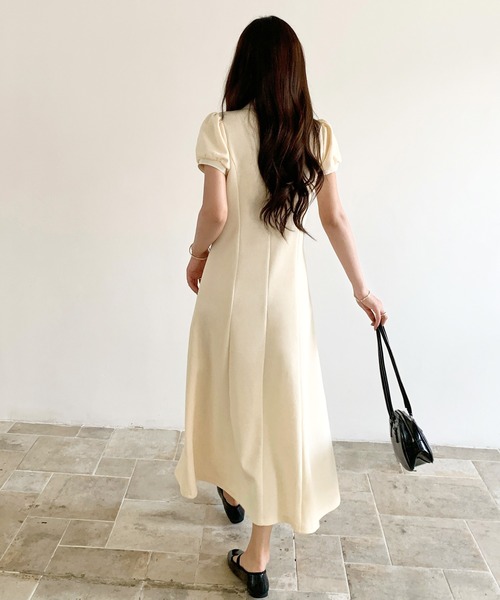 タイムセール⭐︎【美品】ネイビー　ワンピース　ポロワンピース　上品ワンピース セール】ポロワンピース（ワンピース）｜by LEGNA（バイレグナ
