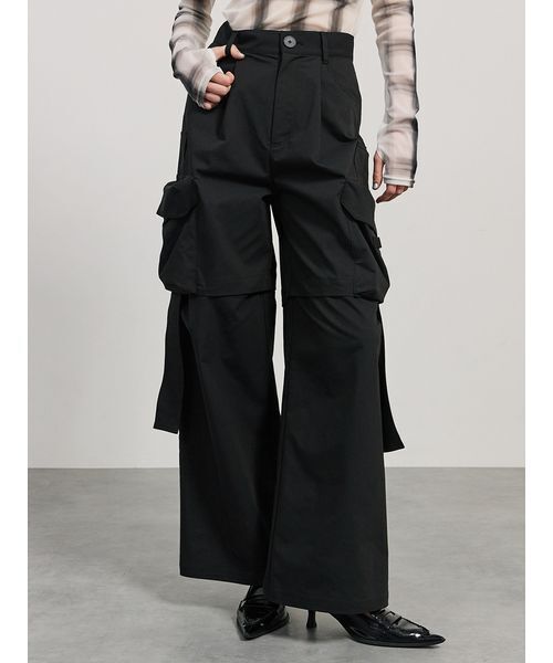 【LONSLAN】2wayカーゴパンツ　sanwl24a032 FREE STYLISTS カーゴパンツ 2way レディース : ZOZOTOWN Yahoo