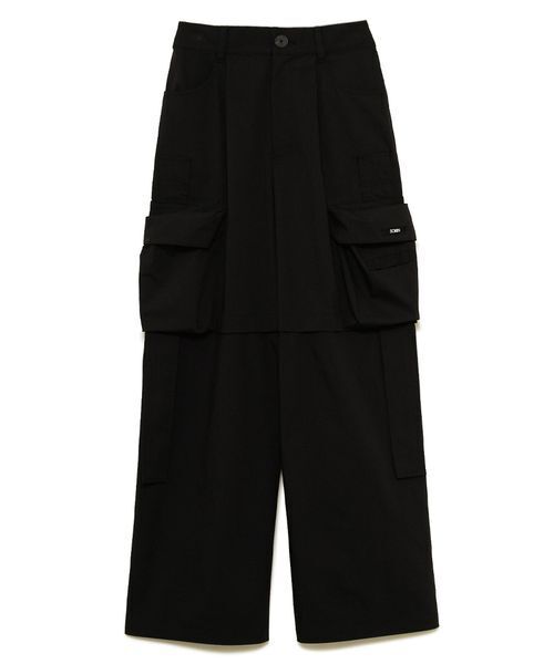 SORIN（ソリン　）の「Tech Cotton 2Way Cargo Pants/テックコットン 2WAYカーゴパンツ（カーゴパンツ・レディース・グレー/ブラック/ベージュ・38）」の7枚目の写真