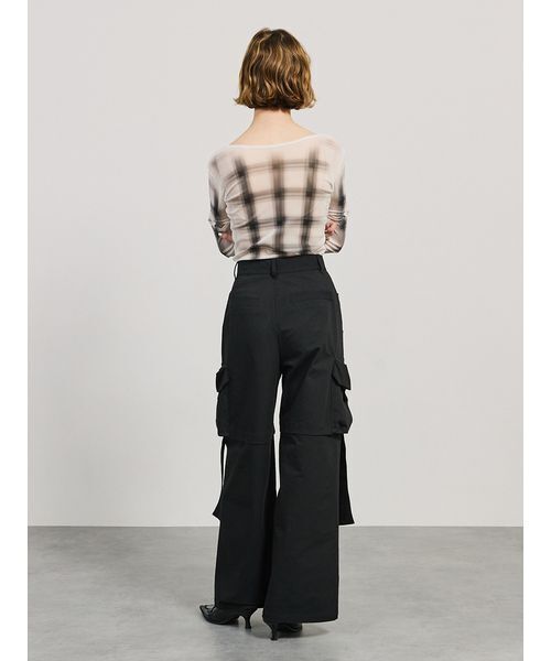 SORIN（ソリン　）の「Tech Cotton 2Way Cargo Pants/テックコットン 2WAYカーゴパンツ（カーゴパンツ・レディース・グレー/ブラック/ベージュ・38）」の12枚目の写真