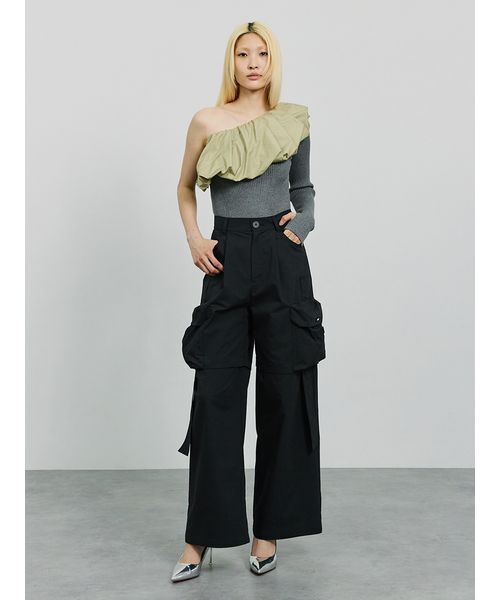 SORIN（ソリン　）の「Tech Cotton 2Way Cargo Pants/テックコットン 2WAYカーゴパンツ（カーゴパンツ・レディース・グレー/ブラック/ベージュ・38）」の16枚目の写真