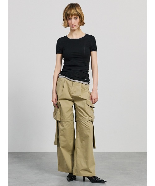 【LONSLAN】2wayカーゴパンツ　sanwl24a032 LONSLAN】2wayカーゴパンツ sanwl24a032（その他パンツ