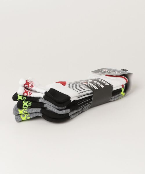 OUTDOOR PRODUCTS（アウトドアプロダクツ）の「OUTDOOR PRODUCTS 3足セット 速乾 メッシュ 衝撃吸収 スポーツ スニーカー ソックス 3P 靴下（ソックス/靴下・メンズ・A/B/D/C・25-27）」の16枚目の写真