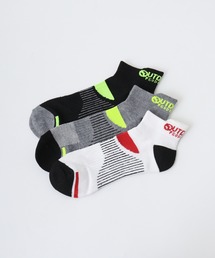 OUTDOOR PRODUCTS 3足セット 速乾 メッシュ 衝撃吸収 スポーツ スニーカー ソックス 3P 靴下