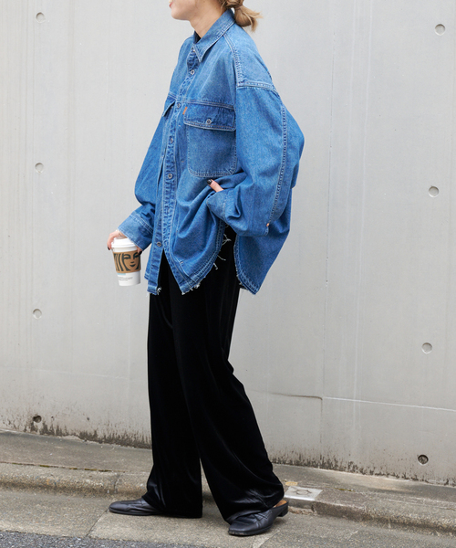 ULTデニムワーカーシャツ（シャツ/ブラウス）｜OUTDOOR PRODUCTS