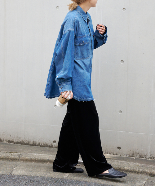 ULTデニムワーカーシャツ（シャツ/ブラウス）｜OUTDOOR PRODUCTS