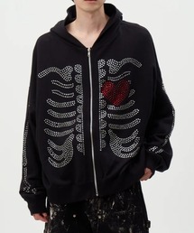 DISCOVERED（ディスカバード）の「DISCOVERED HOTFIX BONE&HEART PARKA（パーカー）」