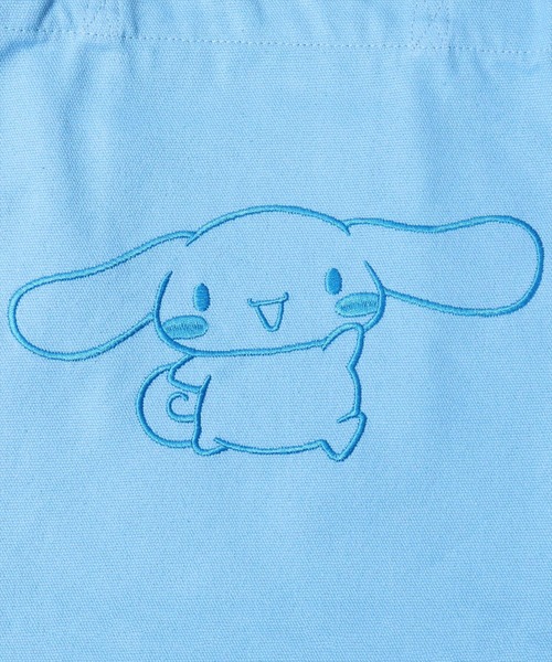 sanrio（サンリオ）の「(ACT)【sanrio】刺繍 キャンバス ミニ トートバッグ（トートバッグ・レディース・ブルーグレー/アイボリー/レッド/ピンク/ラベンダー・ONE SIZE）」の8枚目の写真