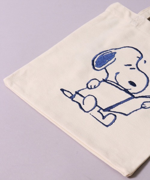 sanrio（サンリオ）の「(ACT)【sanrio】刺繍 キャンバス ミニ トートバッグ（トートバッグ・レディース・ブルーグレー/アイボリー/レッド/ピンク/ラベンダー・ONE SIZE）」の13枚目の写真