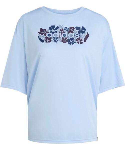 adidas(アディダス)の「アディダス adidas ソフトサイド スリム グラフィックTシャツ(Tシャツ/カットソー・レディース・ネイビー/ホワイト/ライラック・M/L)」の19枚目の写真