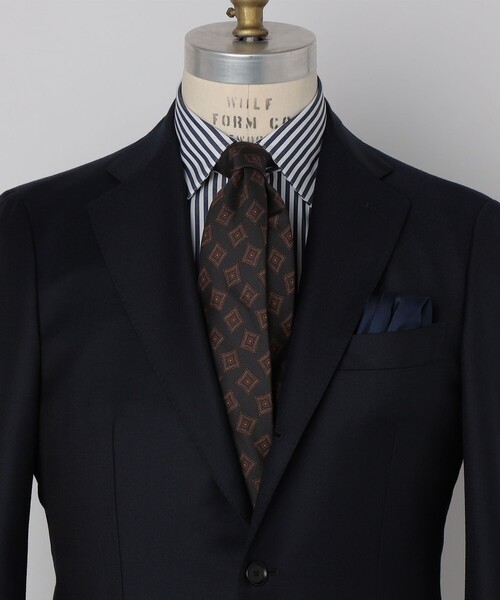 シップス（SHIPS）/SHIPS: カネパ社製ファブリック プリント コモン ネクタイ セール】SHIPS: カネパ社製ファブリック プリント コモン ネクタイ