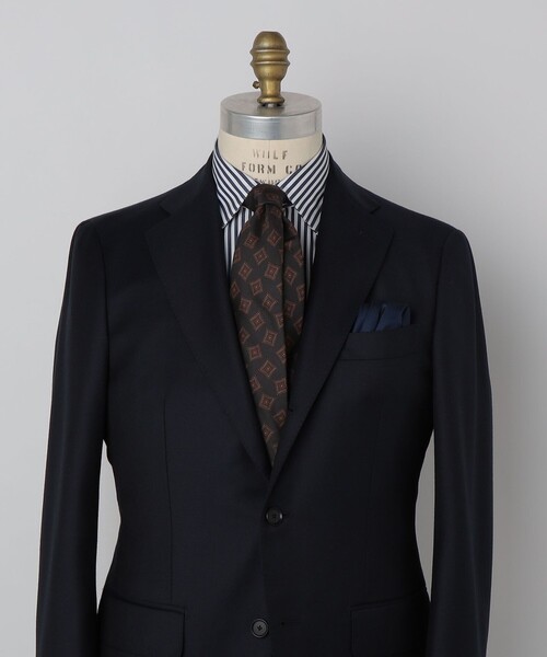 シップス（SHIPS）/SHIPS: カネパ社製ファブリック プリント コモン ネクタイ セール】SHIPS: カネパ社製ファブリック プリント コモン ネクタイ