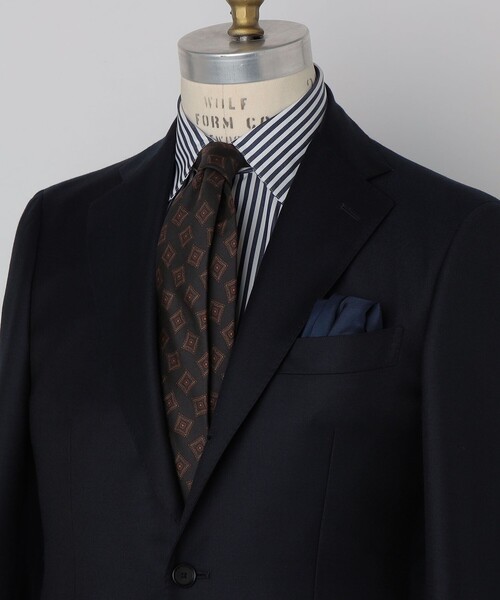 セール】SHIPS: カネパ社製ファブリック プリント コモン ネクタイ