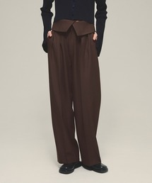 eL | 【eL】Wrap Up Trouser Pants/593331(スラックス)