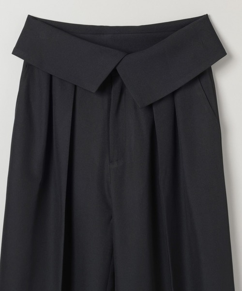 eL(エル)の「【eL】Wrap Up Trouser Pants/593331(スラックス・レディース・ブラウン/ブラック・FREE)」の13枚目の写真