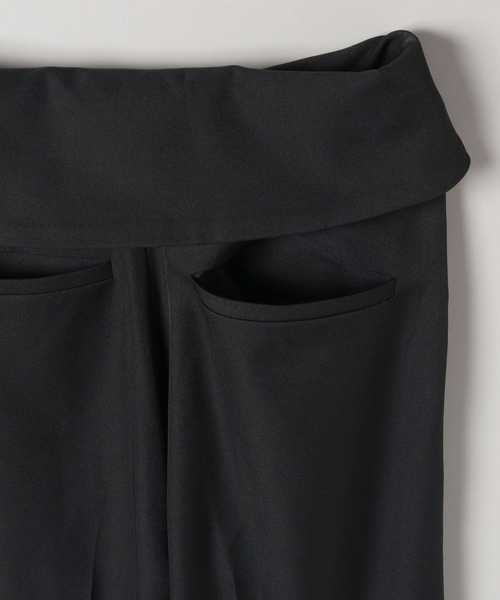 eL(エル)の「【eL】Wrap Up Trouser Pants/593331(スラックス・レディース・ブラウン/ブラック・FREE)」の19枚目の写真