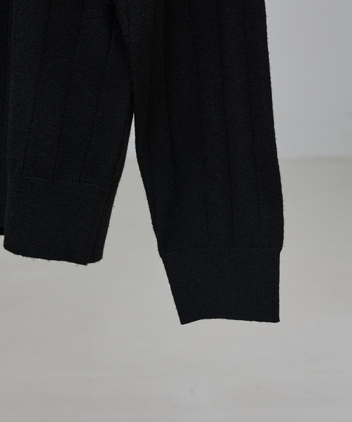 ABAHOUSE GRAY（アバハウスグレイ）の「【カシミヤタッチ】タートルネック ニット / ウォッシャブル（ニット/セーター・メンズ・ホワイト/セージグリーン/ネイビー/チャコールグレー/ブラック・46/48/50）」の19枚目の写真