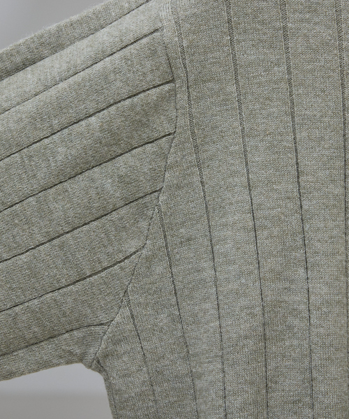 ABAHOUSE GRAY（アバハウスグレイ）の「【カシミヤタッチ】タートルネック ニット / ウォッシャブル（ニット/セーター・メンズ・ホワイト/セージグリーン/ネイビー/チャコールグレー/ブラック・46/48/50）」の8枚目の写真