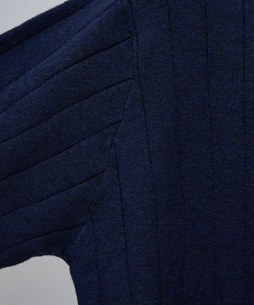 ABAHOUSE GRAY（アバハウスグレイ）の「【カシミヤタッチ】タートルネック ニット / ウォッシャブル（ニット/セーター・メンズ・ホワイト/セージグリーン/ネイビー/チャコールグレー/ブラック・46/48/50）」の11枚目の写真