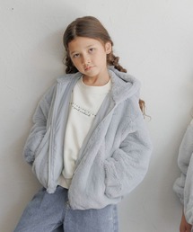 GLOBAL WORK | 洗える防風ふわもこパーカー/577748(ブルゾン)