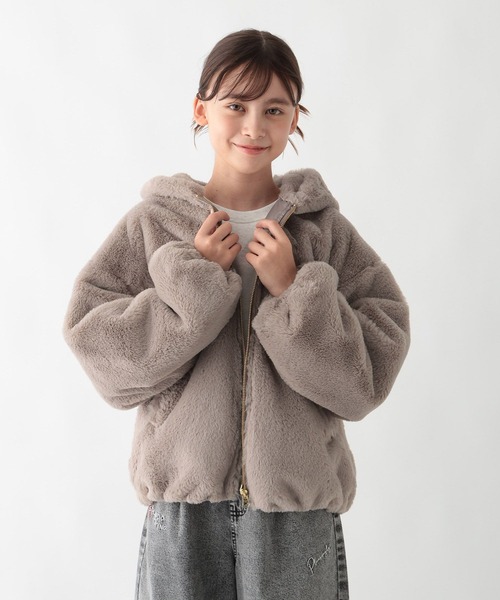 洗える防風ふわもこパーカー/577748（ブルゾン）｜GLOBAL WORK