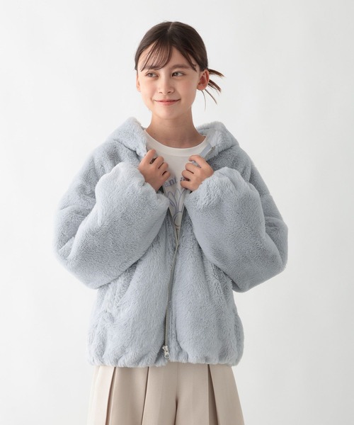 洗える防風ふわもこパーカー/577748（ブルゾン）｜GLOBAL WORK