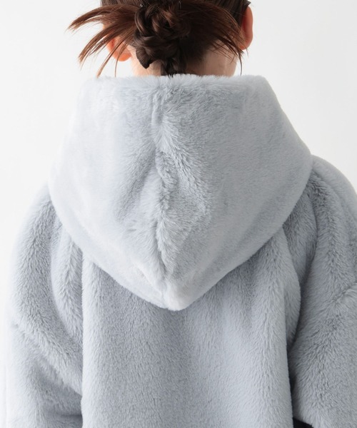 洗える防風ふわもこパーカー/577748（ブルゾン）｜GLOBAL WORK