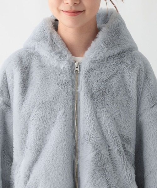 洗える防風ふわもこパーカー/577748（ブルゾン）｜GLOBAL WORK