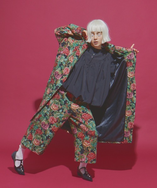 manana suerte（マニャーナスエルテ）の「SPECIAL EDITION ゴブランチェスターコート（チェスターコート・レディース・マルチ/ブラック・FREE）」の8枚目の写真